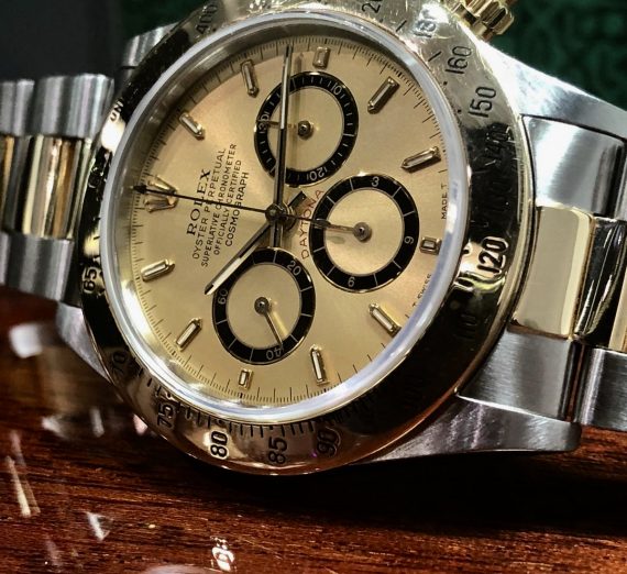 Rolex Daytona Cosmograph 18ct gold and steel from 1992