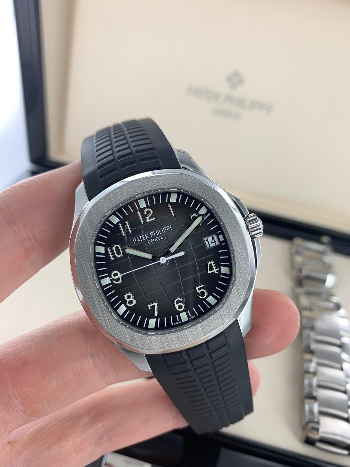 Harmonisch Pech parachute 5167A Patek Philippe Aquanaut stainless steel with rubber strap - Carr  Watches