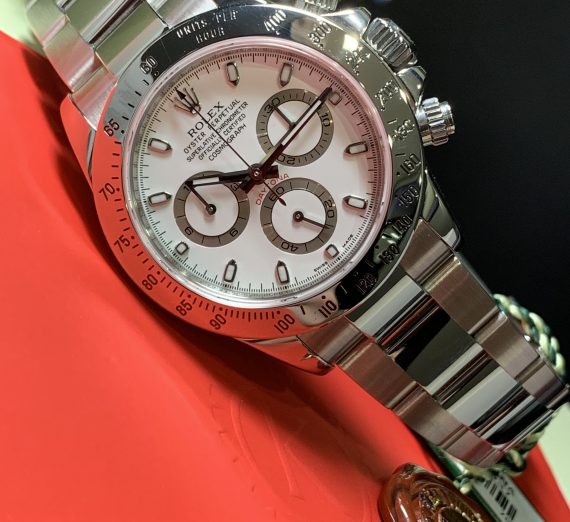 ROLEX DAYTONA 116520 WHITE DIAL APH STAINLESS STEEL 2