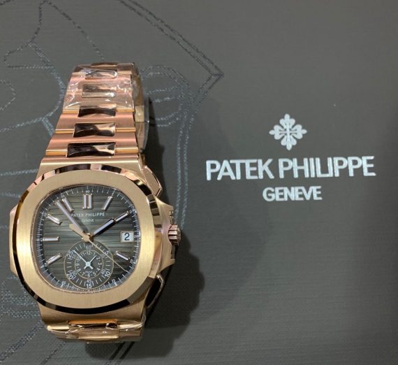PATEK PHILIPPE NAUTILUS ROSE GOLD 5980/1R-001 11