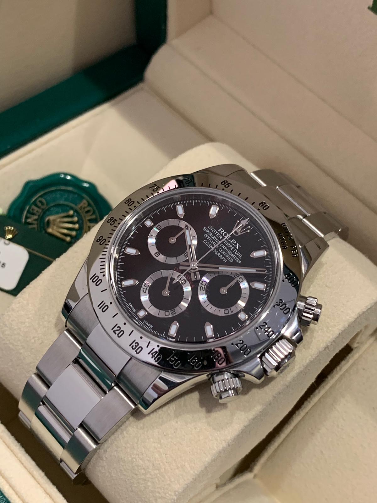 Rolex Cosmograph Daytona stainless steel - Carr Watches Rolex Cosmograph Daytona Stainless Steel Price