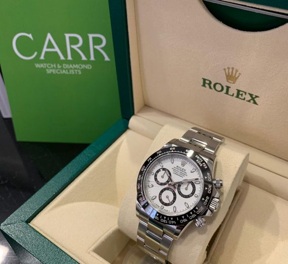 ROLEX COSMOGRAPH DAYTONA CERAMIC BEZEL WHITE DIAL 116500LN 2