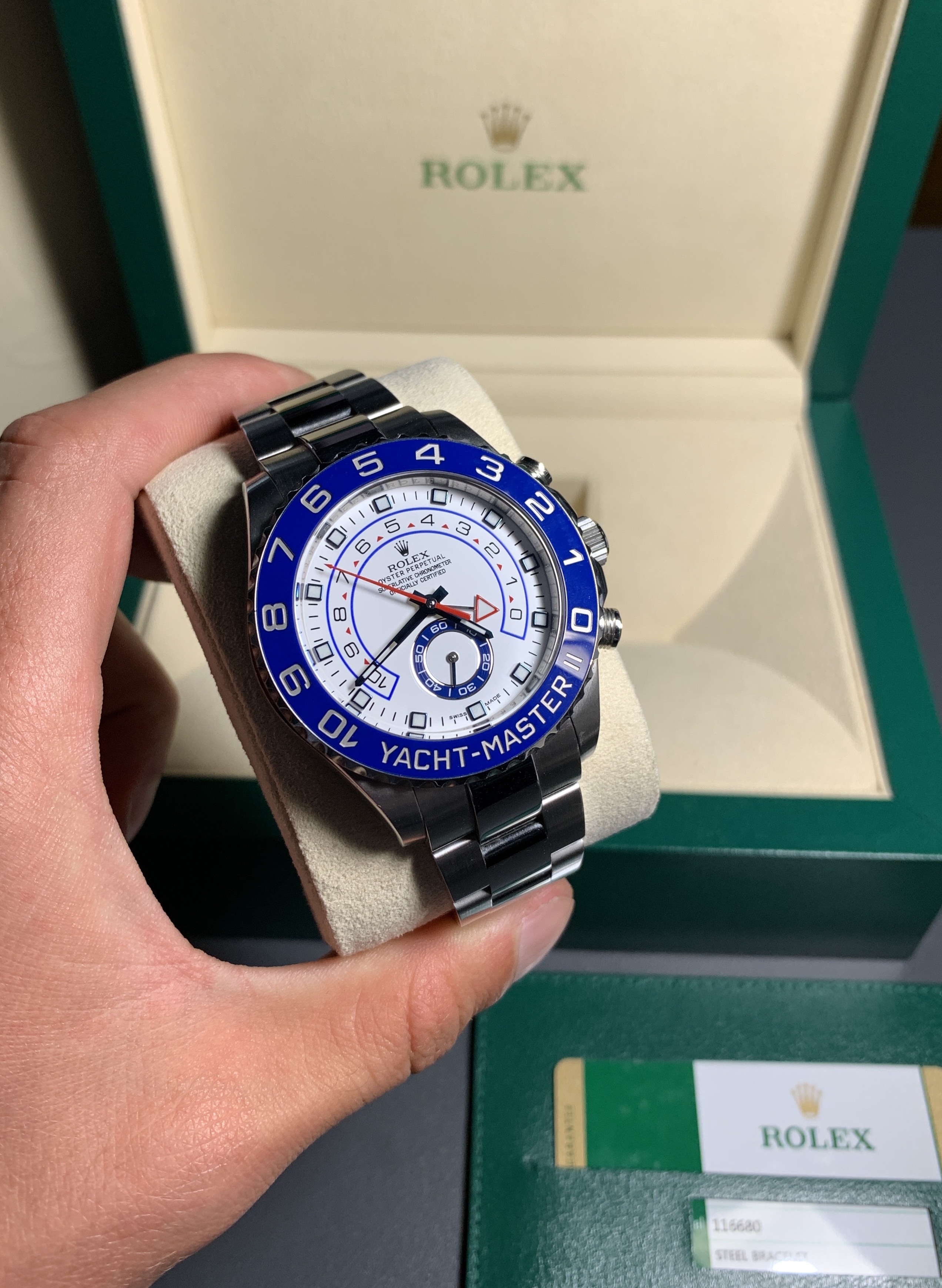 ROLEX YACHTMASTER II 116680 - Carr Watches
