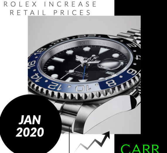 ROLEX RETAIL PRICE INCREASE JANUARY 2020 2