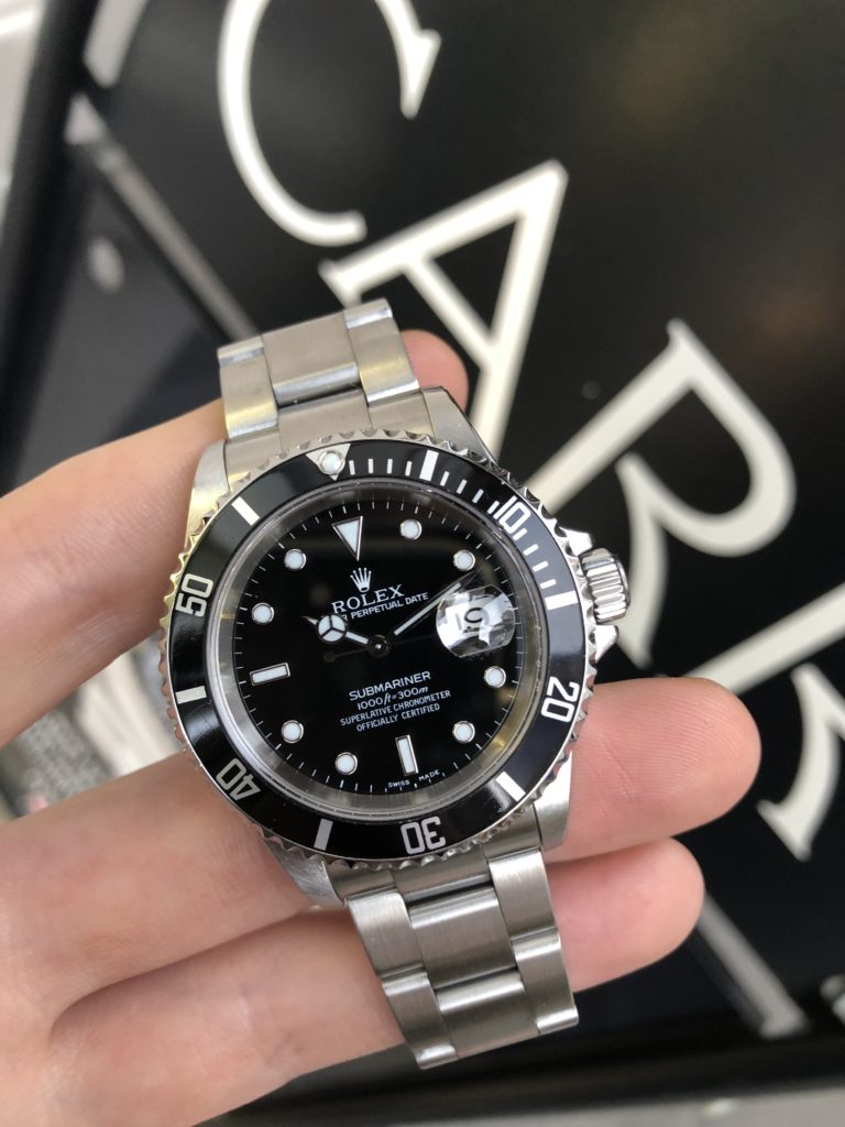 rolex 16610 thickness