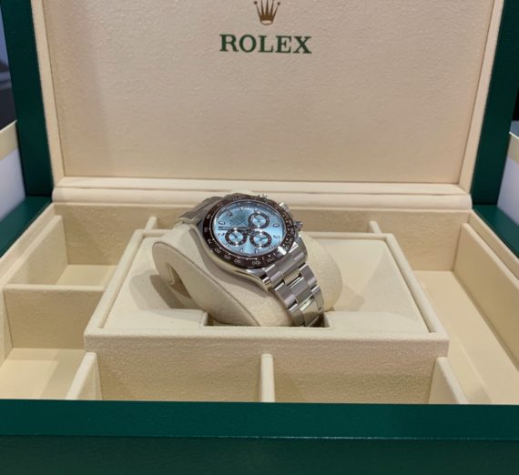 NEW 2020 ROLEX DAYTONA IN PLATINUM WITH THE STUNNING ICE BLUE DIAL ...