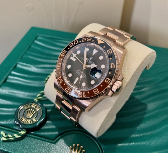 ROLEX FULL GOLD GMT MASTER MODEL 126715CHNR 1