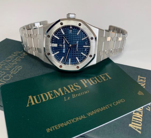 AUDEMARS PIGUET BOUTIQUE BLUE 15450ST.OO.1256ST.03 Carr Watches