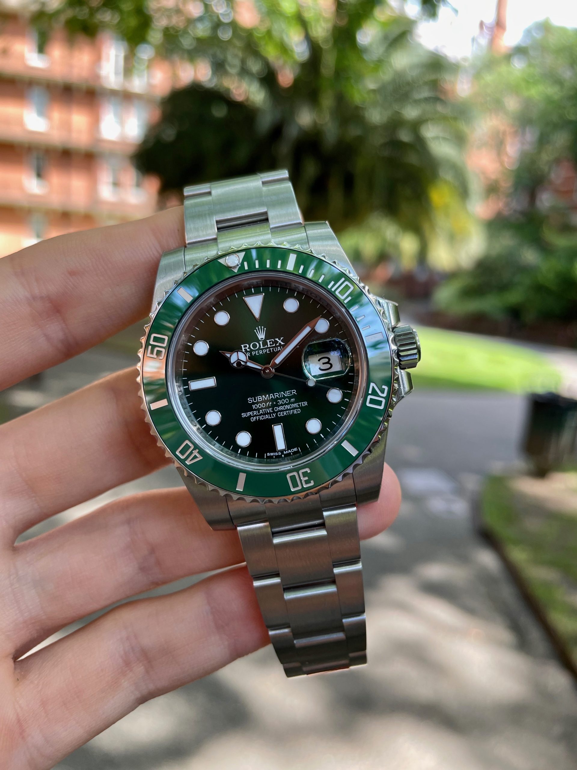 rolex 116610lv wristwatch
