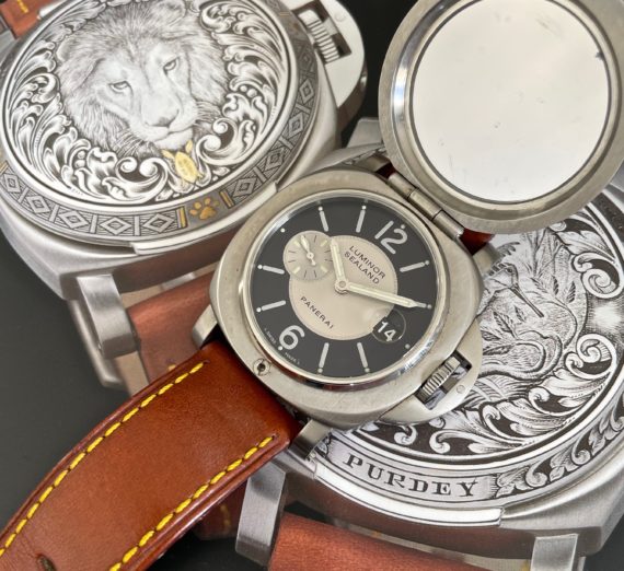 LIMITED EDITION PANERAI SEALAND FOR PURDEY MODEL PAM00152 10