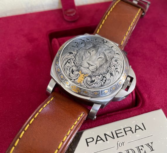 LIMITED EDITION PANERAI SEALAND FOR PURDEY MODEL PAM00152 7