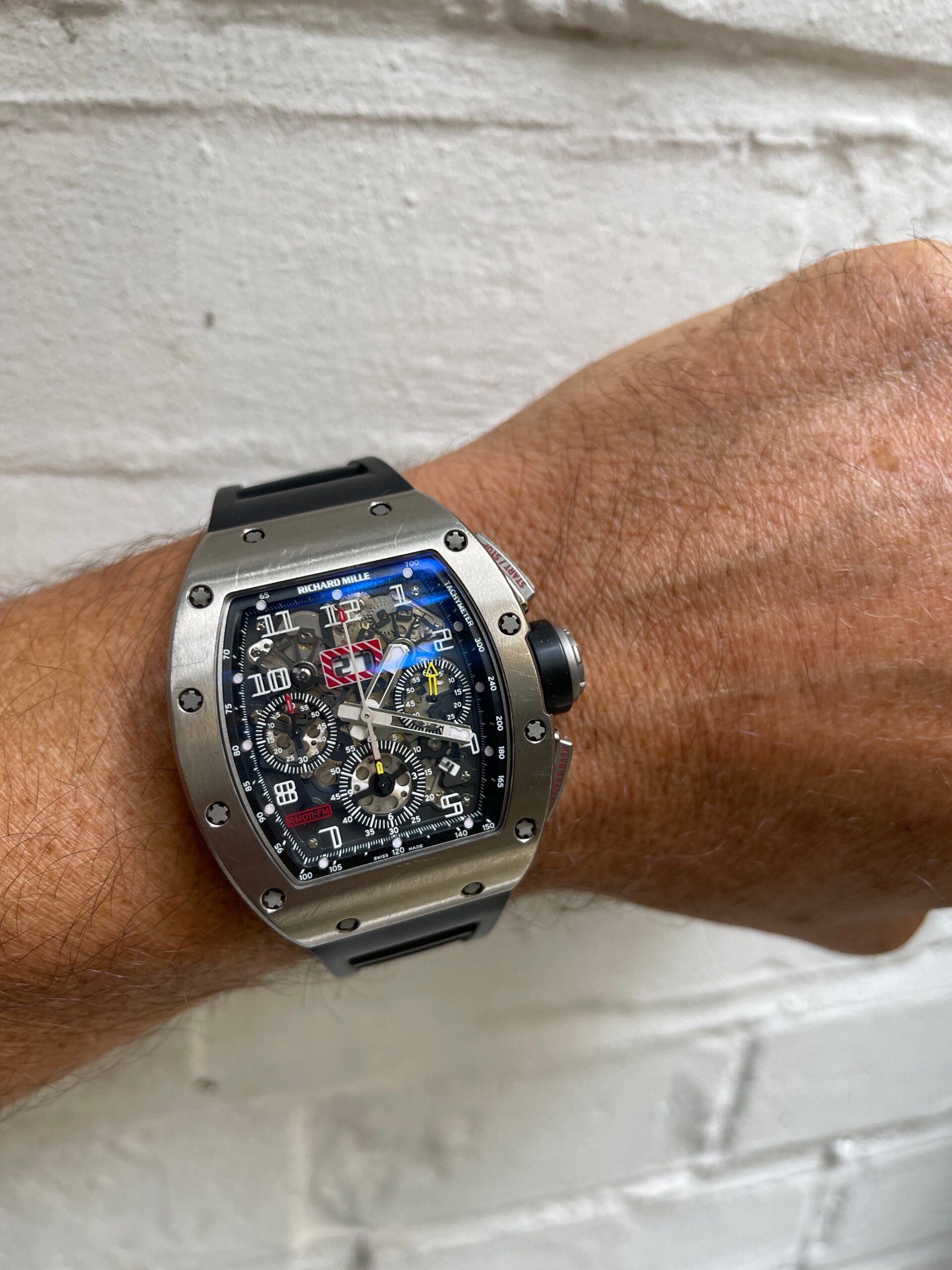 RICHARD MILLE CHRONOGRAPH MODEL RM011 AJ TI Carr Watches