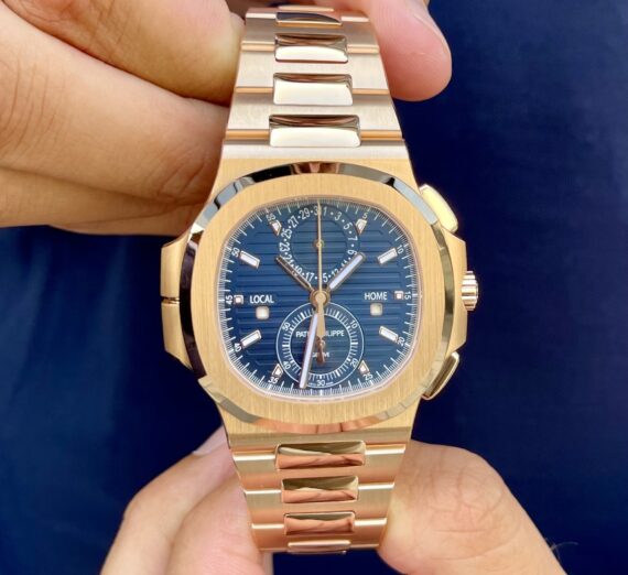 PATEK PHILIPPE NAUTILUS TRAVEL TIME MODEL 5990/1R 15