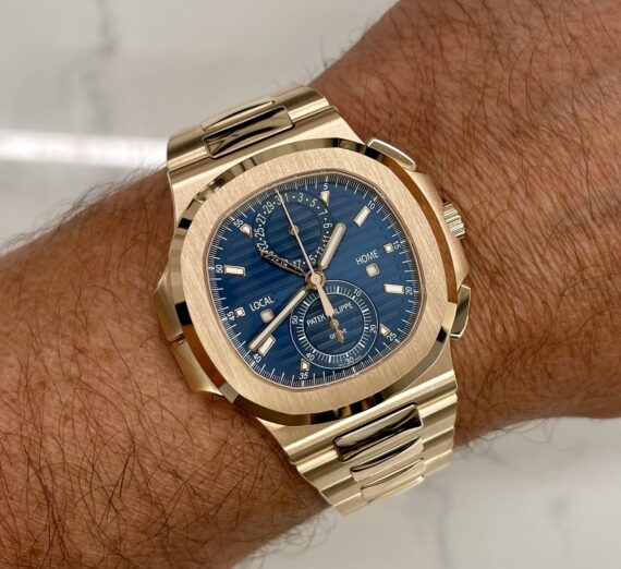 PATEK PHILIPPE NAUTILUS TRAVEL TIME MODEL 5990/1R 18