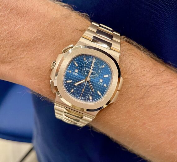 PATEK PHILIPPE NAUTILUS TRAVEL TIME MODEL 5990/1R 19